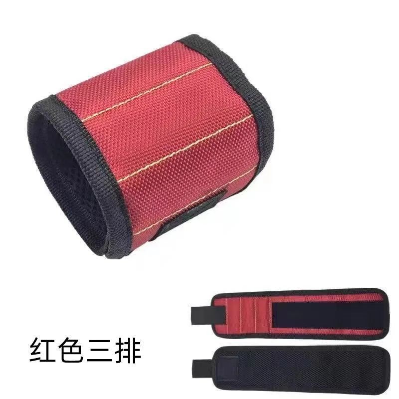 پوشش مغناطیسی دستبند حمایت از مچ دست مغناطیس های قوی برای نگه داشتن پیچ ناخن دستبند کمربند حمایت